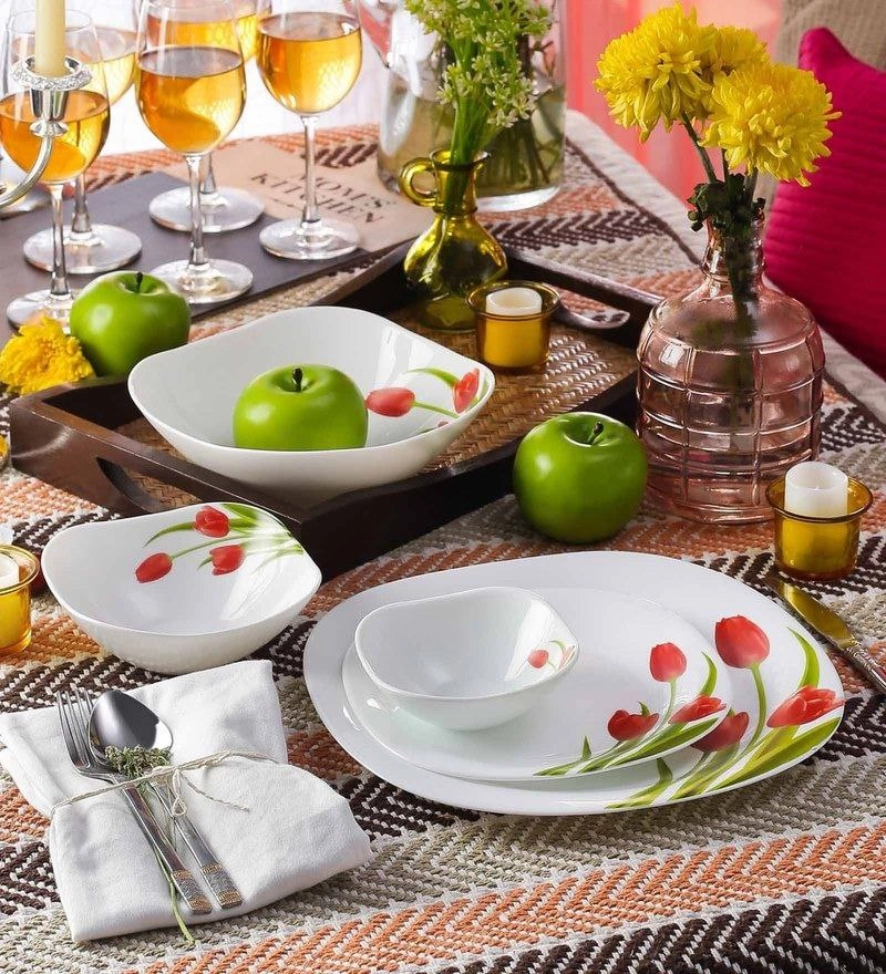Столовый сервиз Diva La Opala Tulip garden (46 пред) недорого