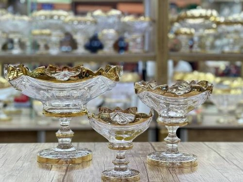 Набор фруктовниц из хрусталя TOMY (12 предметов) доставка