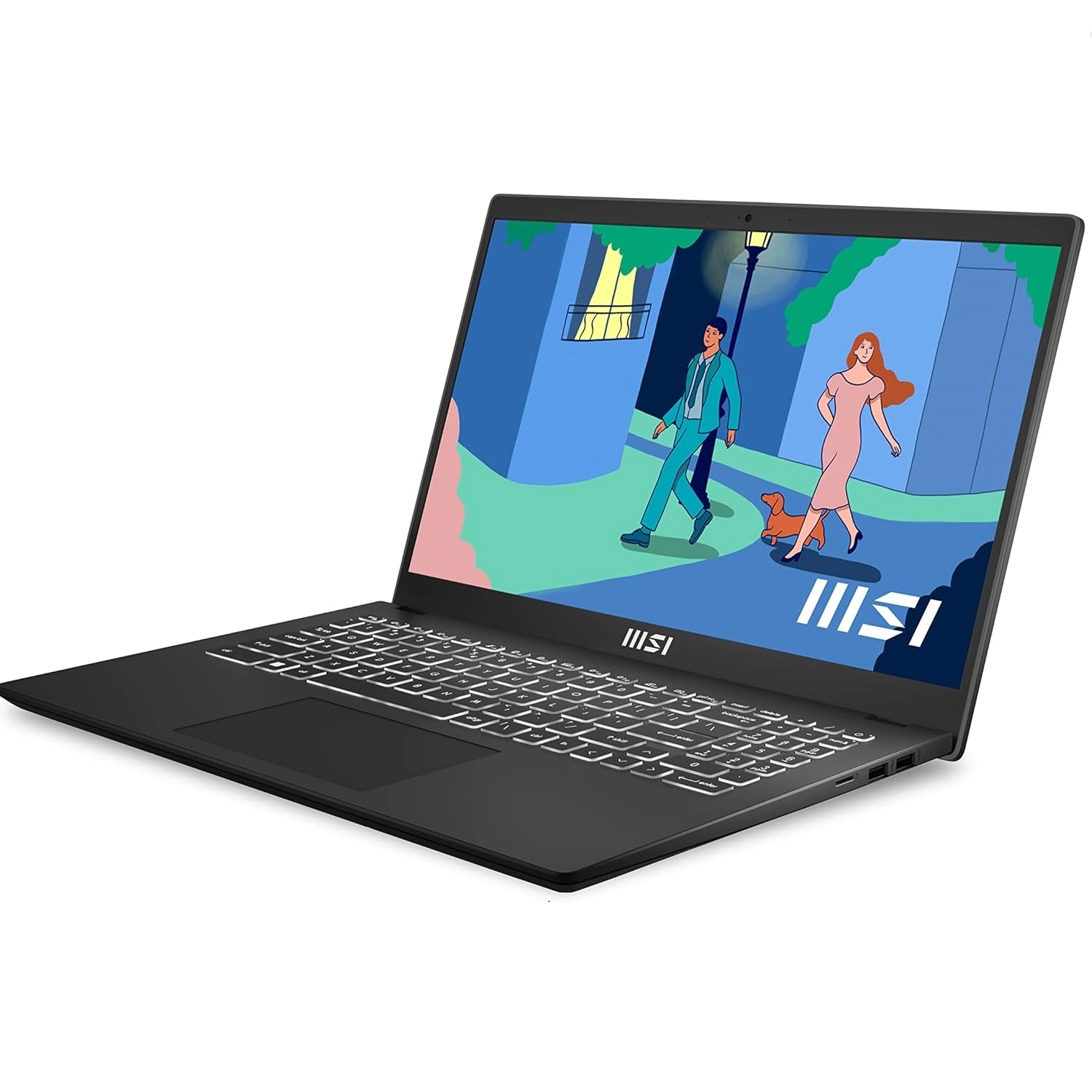 MSI Modern 15 Ryzen 7 7730U, DDR4 8 GB, SSD 512GB,15.6" FHD IPS noutbuki arzon