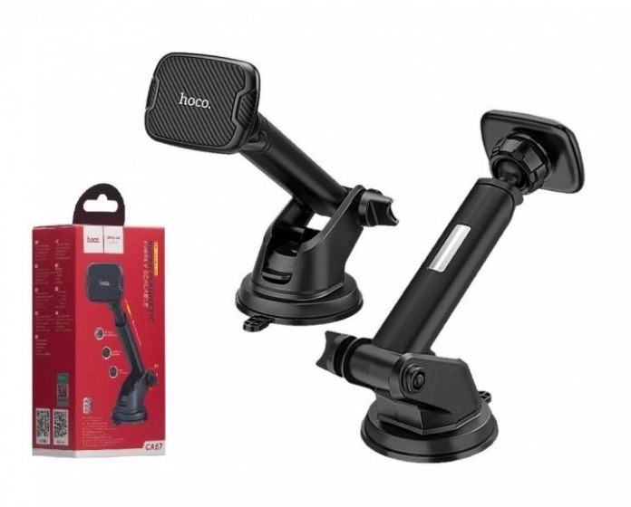 Hoco CA67 qora magnitli smarfon tutqichi bo'lib to'lash