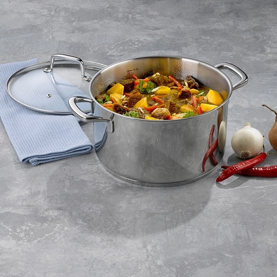 KELA Flavoria Qozon, 24 sm, 5,5 l, Qopqoq bilan arzon