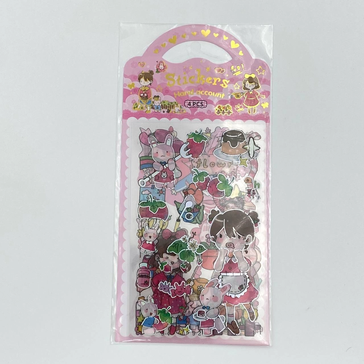 Коллекция наклейки с героями мультфильмов Stikers Hand accaunt купить