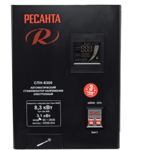 Стабилизатор напряжения Ресанта СПН-8300 недорого