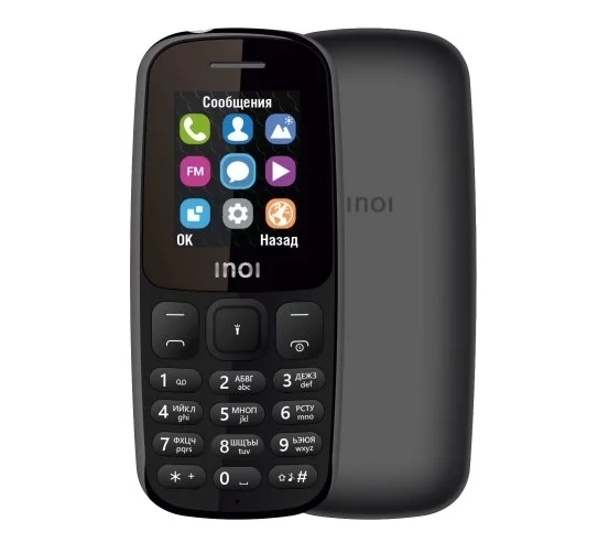 Телефон INOI 100 Dual Sim Black купить