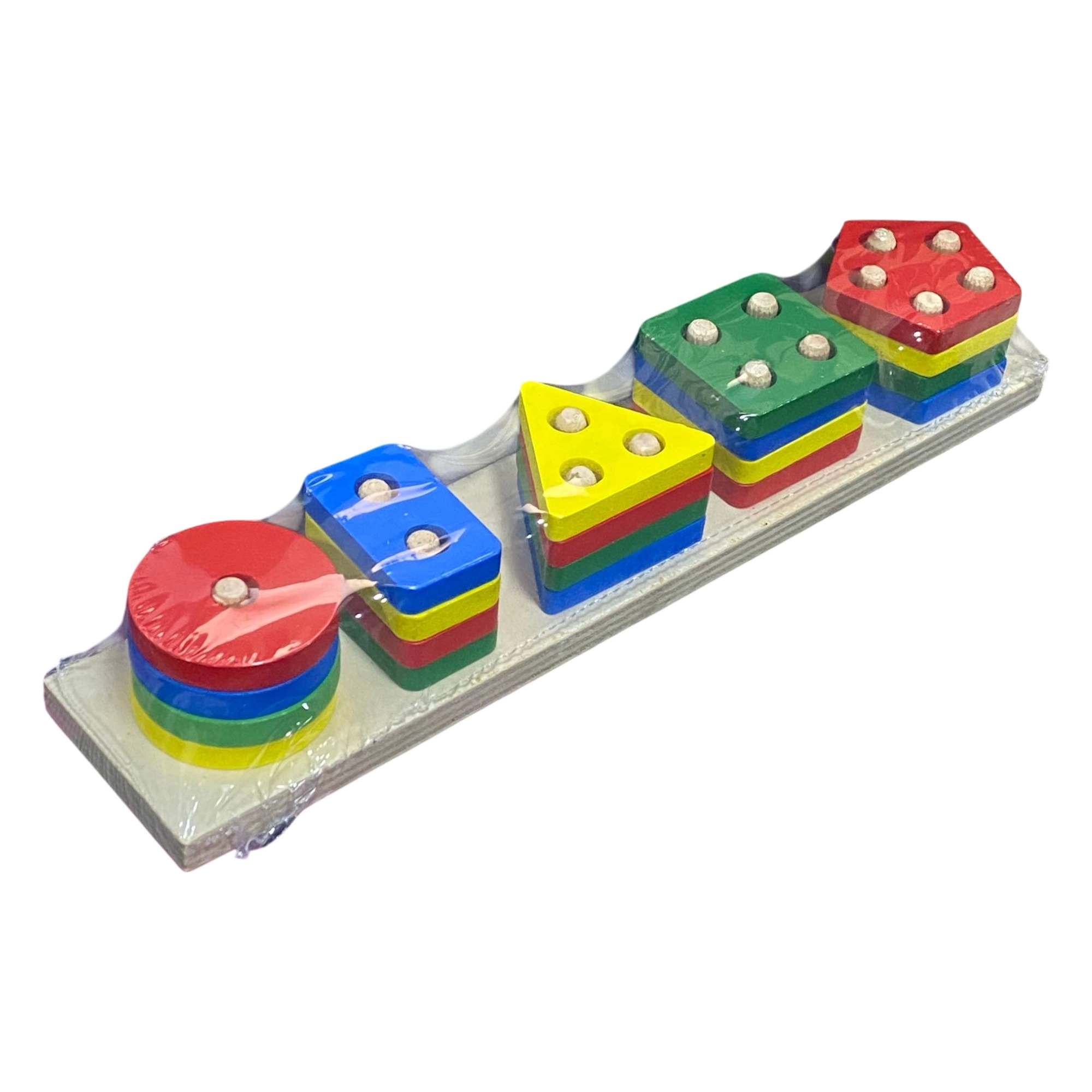 Деревянный пазл: Фигуры купить