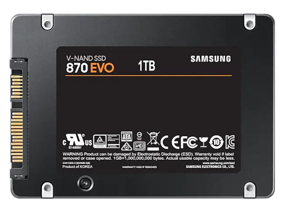 Samsung 870 EVO 1TB 2.5" SSD qattiq diski bo'lib to'lash