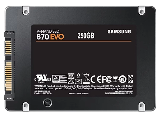 Samsung 870 EVO 250GB 2.5" SSD qattiq diski bo'lib to'lash