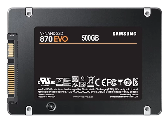 Samsung 870 EVO 500GB 2.5" SSD qattiq diski bo'lib to'lash
