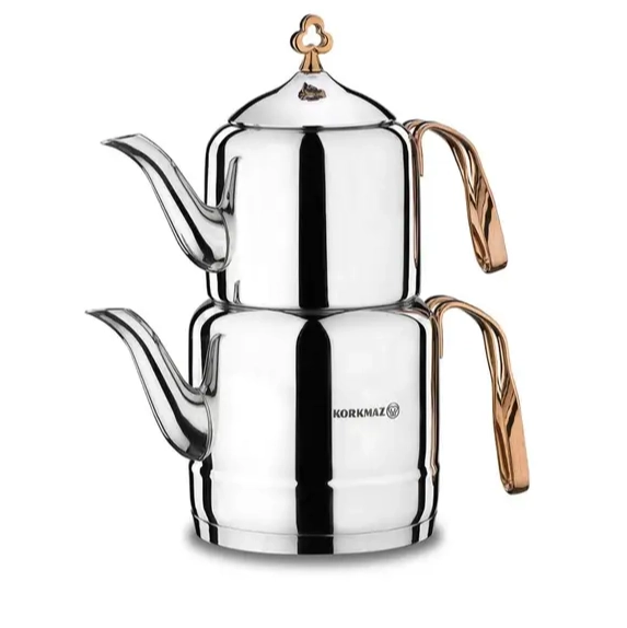 Korkmaz Cintemani (A211) sariq choynak to'plami sotib olish