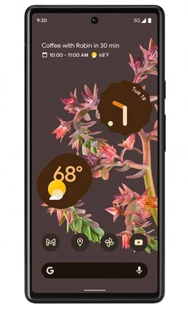 Google Pixel 6 8/256GB Qora Smartfoni arzon