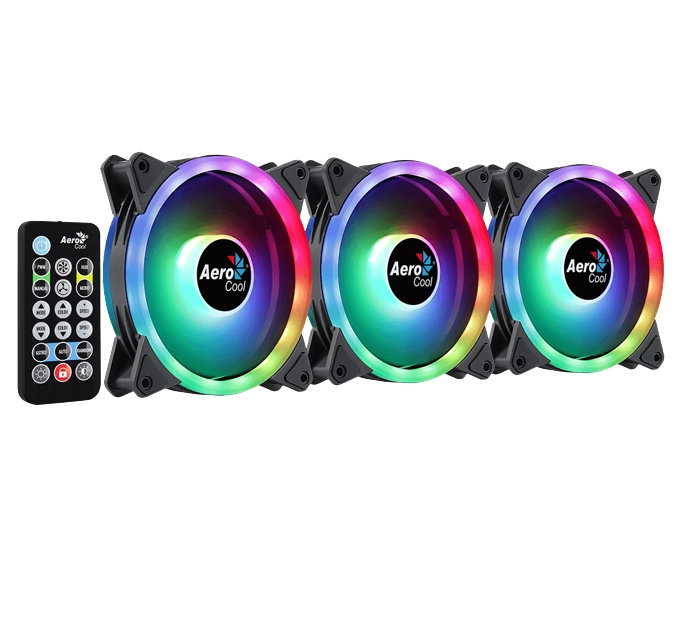 Вентилятор для корпуса Aerocool Duo 12 Pro Black купить