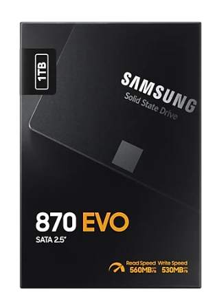 Samsung 870 EVO 1TB 2.5" SSD qattiq diski narxi