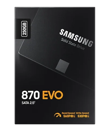 Samsung 870 EVO 250GB 2.5" SSD qattiq diski narxi