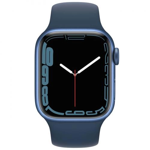 Apple Watch Series 7 GPS 45mm Blue smart-soati arzon