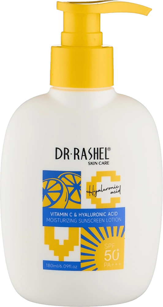 Quyoshdan himoya qiluvchi losyon Vitamin C & Hyaluronic acid moisturizing sunscreen lotion Spf50 160ml arzon