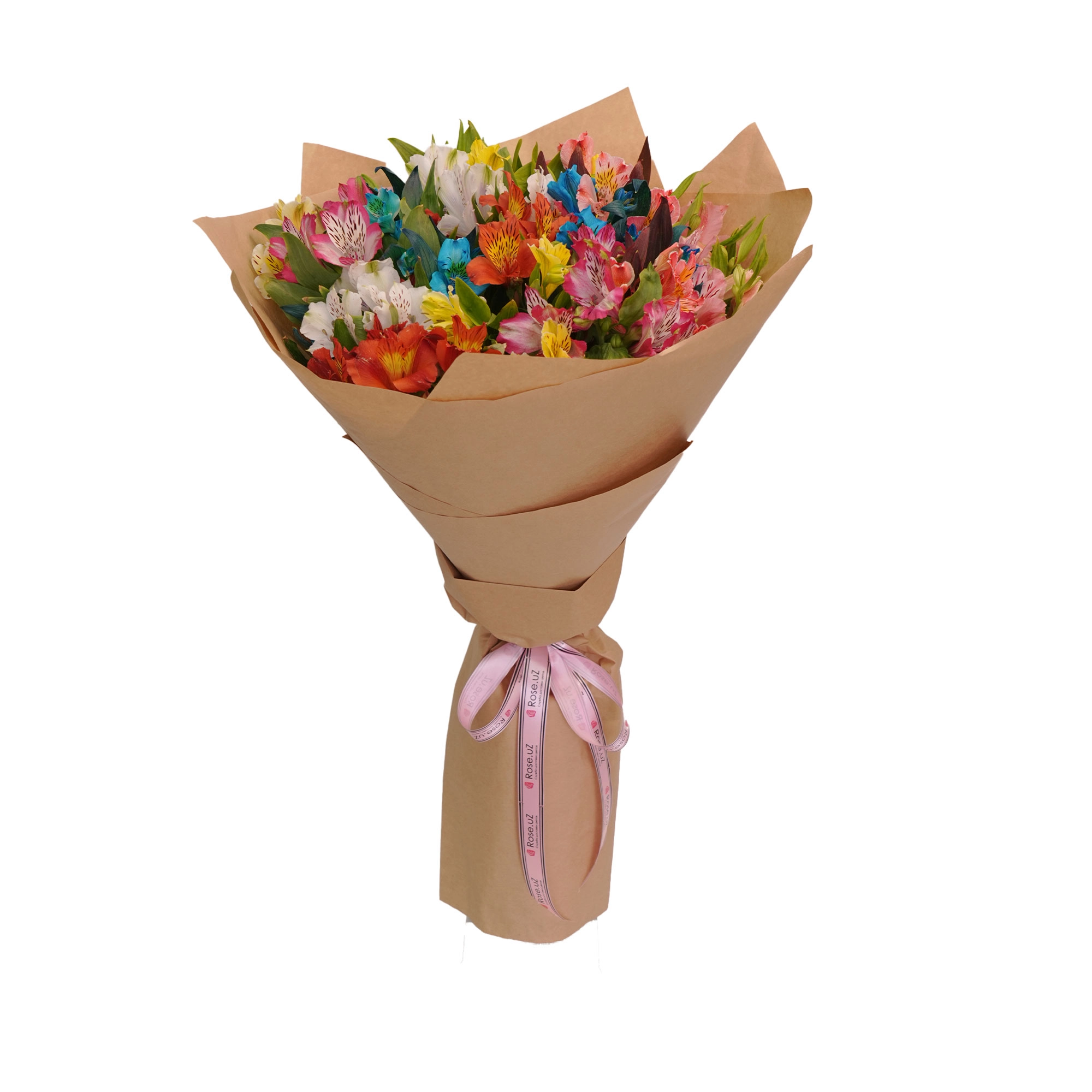 "Alstroemeria" guldastasi (17 dona) O'zbekistonda