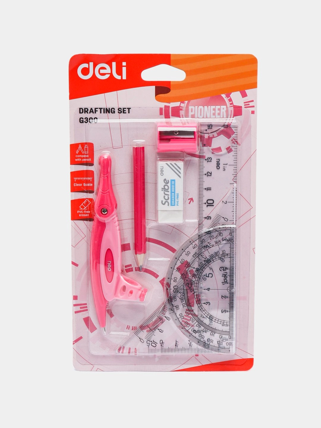 Deli G300 Sirkul va geometriya uchun to'plam sotib olish