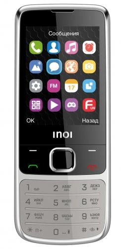 Телефон INOI 243 Silver, Black недорого