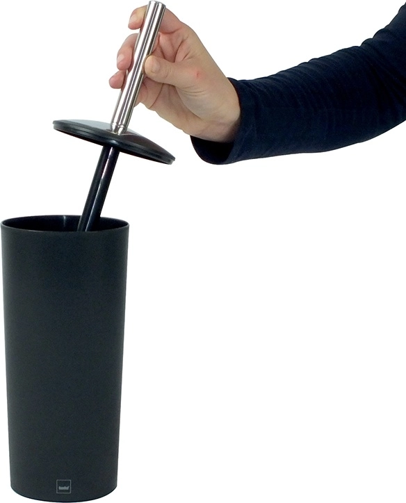 Unitaz uchun yorshik Kela Marta qora 22274 arzon