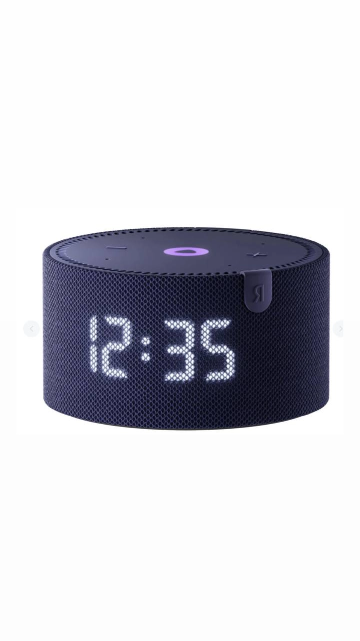 Умная колонка Яндекс Станция Мини с часами, Blue купить