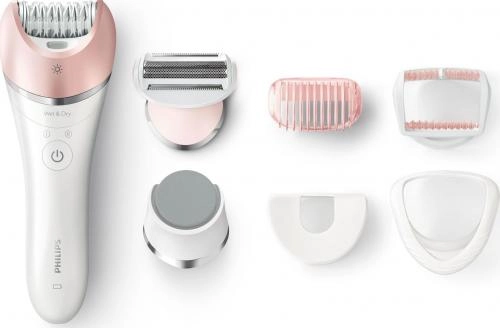 Эпилятор Philips BRE642 Satinelle 6-в-1 с насадкой для пилинга онлайн