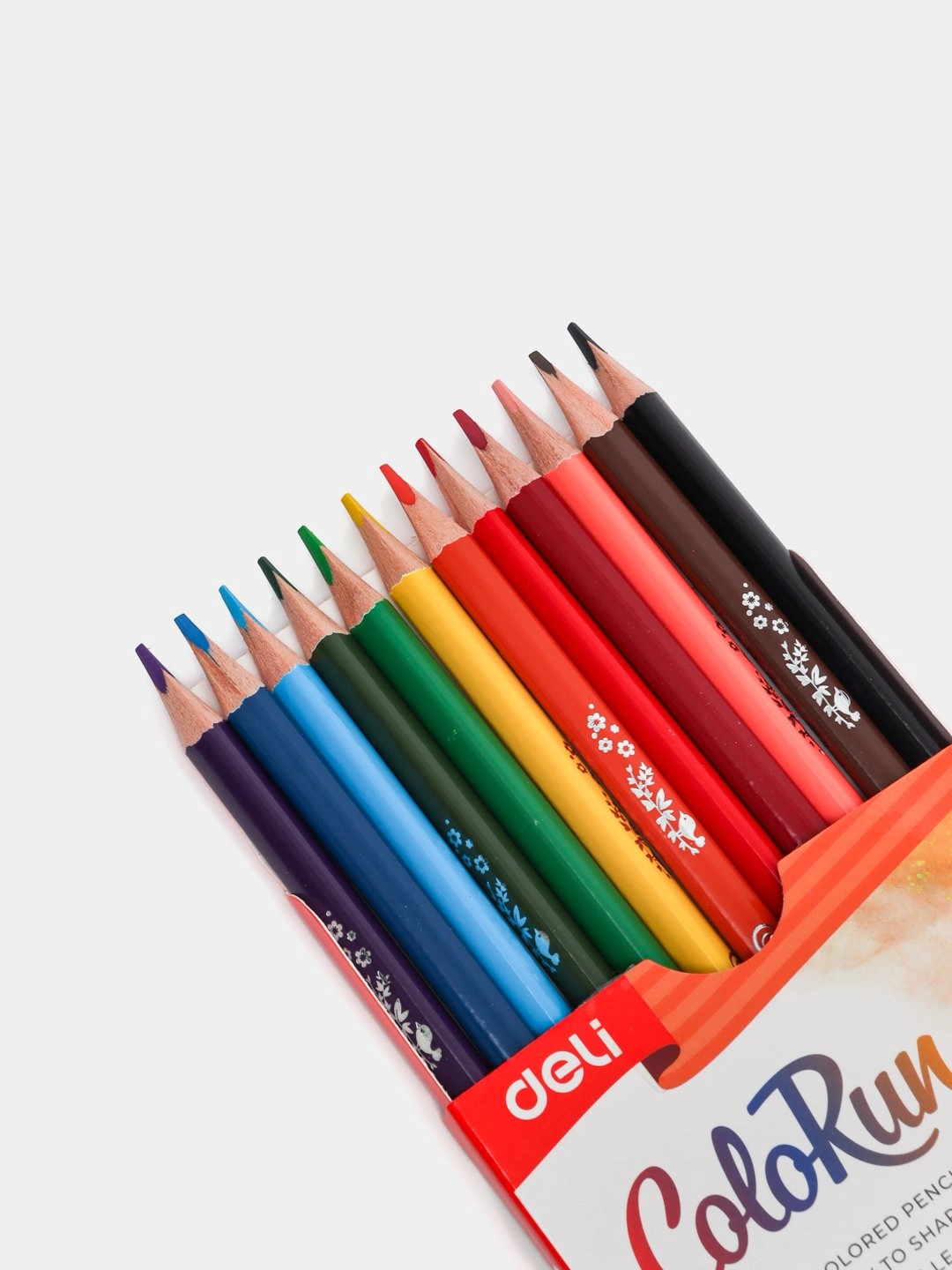 Цветные карандаши Deli "ColoRun" 12 цветов недорого