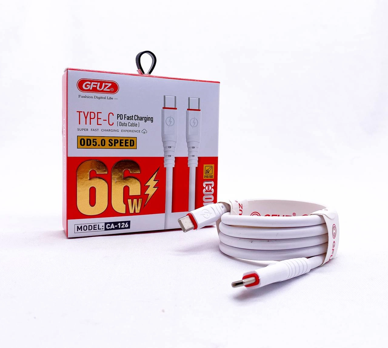 Kabel Gfuz CA126 PD Type-C 66W sotib olish