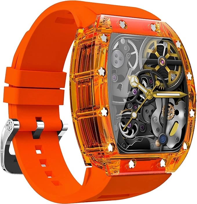 Смарт часы Green Lion Carlos Santos oранжевый купить