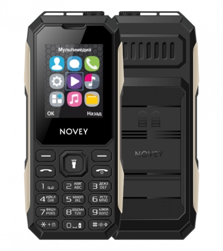 Телефон Novey T100 Tank Black-Gold купить