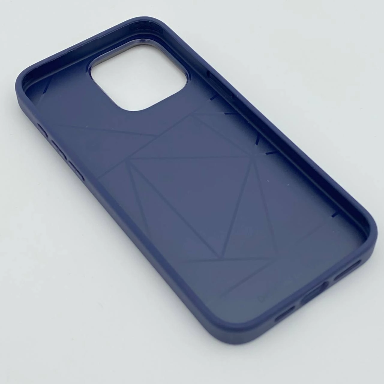 iPhone 15 Pro uchun Kajsa Rock Pattern ko'k g'ilofi bo'lib to'lash