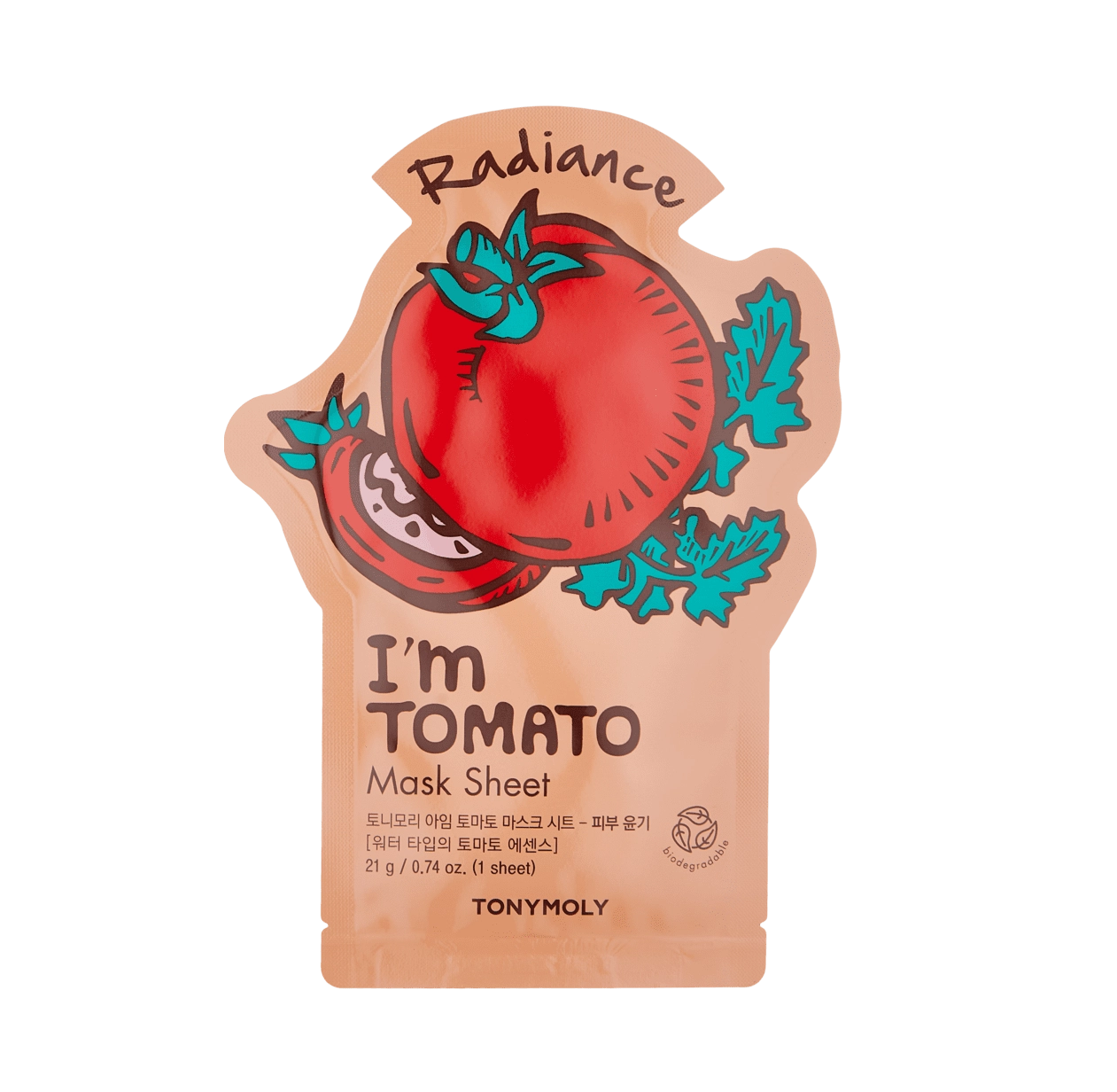 I'M TOMATO MASK SHEET – SKIN GLOW pomidor ekstraktli yuz uchun mato niqobi - rasm №2 I'M TOMATO MASK SHEET – SKIN GLOW pomidor ekstraktli yuz uchun mato niqobi sotib olish