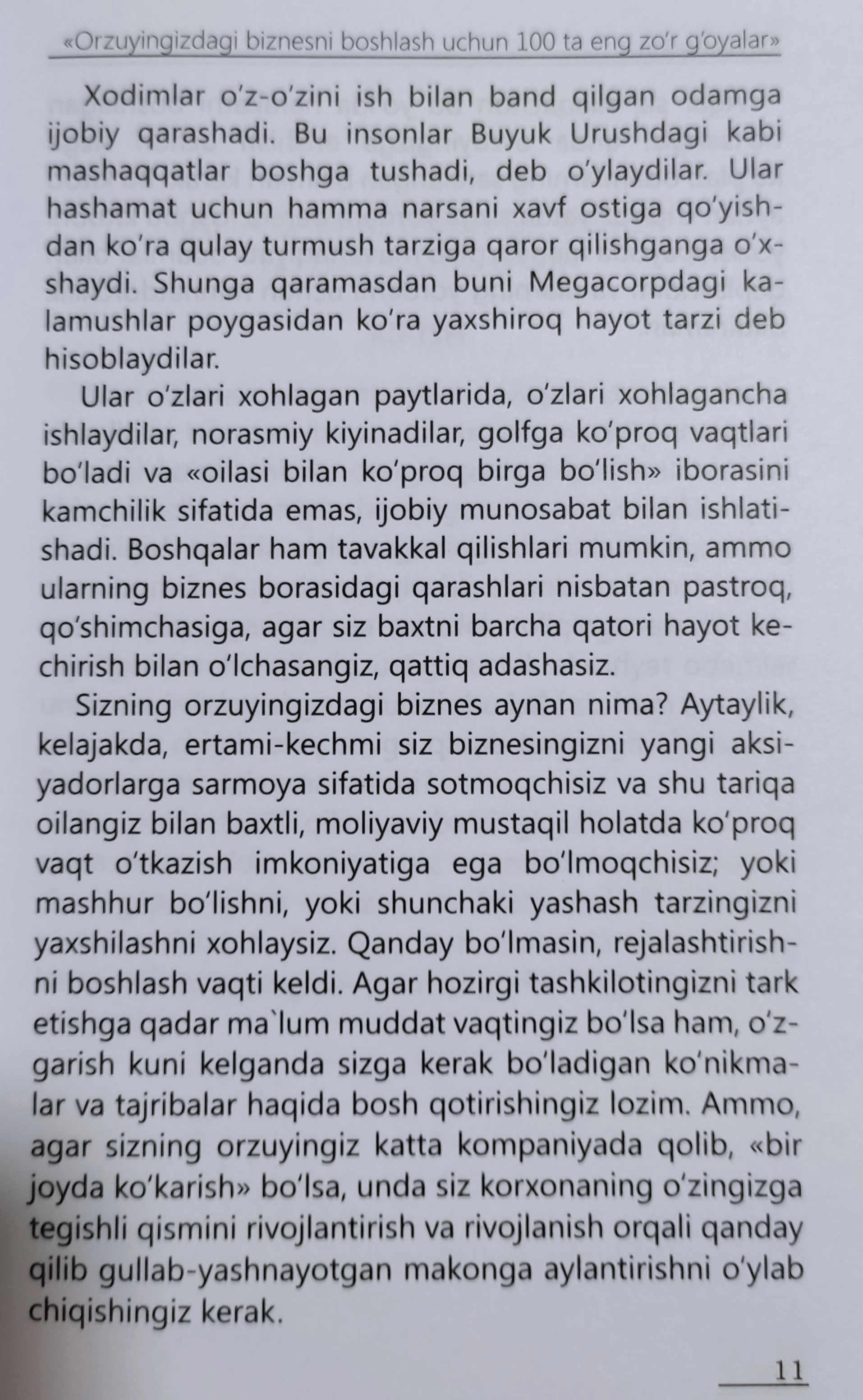 Ken Langdon: Orzuyingizdagi biznesni boshlash uchun 100 ta eng zo'r g'oya arzon