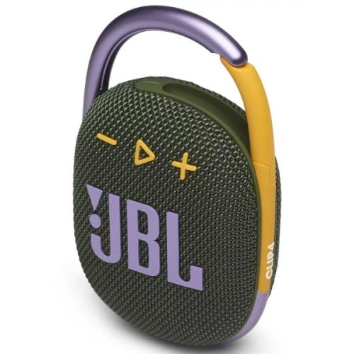 Портативная акустика JBL Clip 4 Green недорого