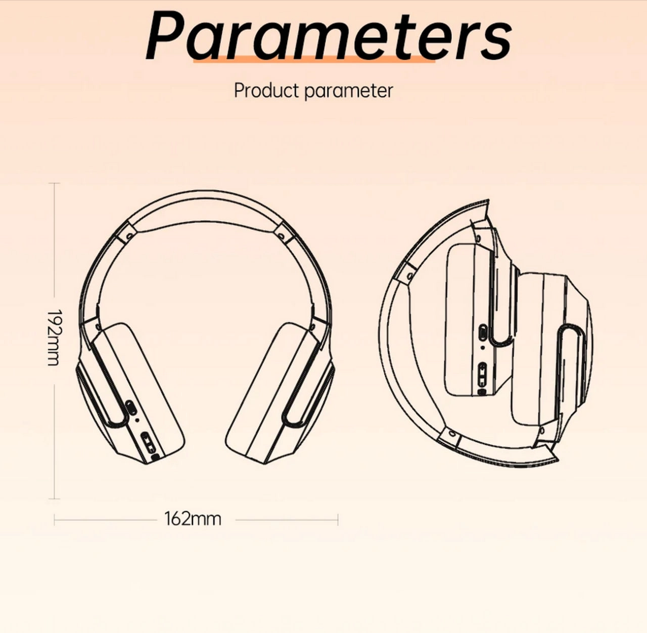 Беспроводные наушники Awei AT2 ANC черные рассрочка
