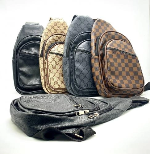 Кожаный рюкзак SM110 Black, Gray, Beige, Brown купить