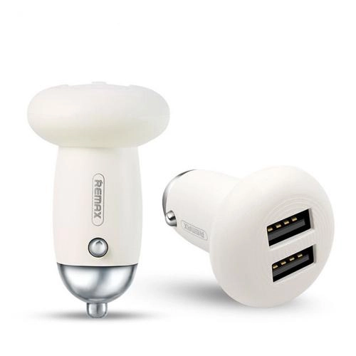 Remax Mushroom Head 2 USB (RCC210) avtomobilda smartfon quvvatlagichi - rasm №2 Remax Mushroom Head 2 USB (RCC210) avtomobilda smartfon quvvatlagichi sotib olish