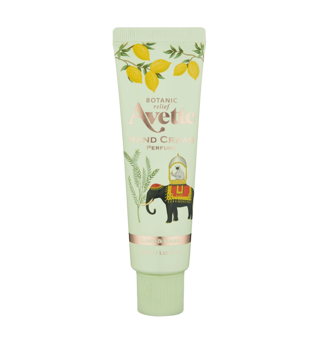 Крем для рук AVETTE Botanic Relief Lime & Basil Hand Cream купить