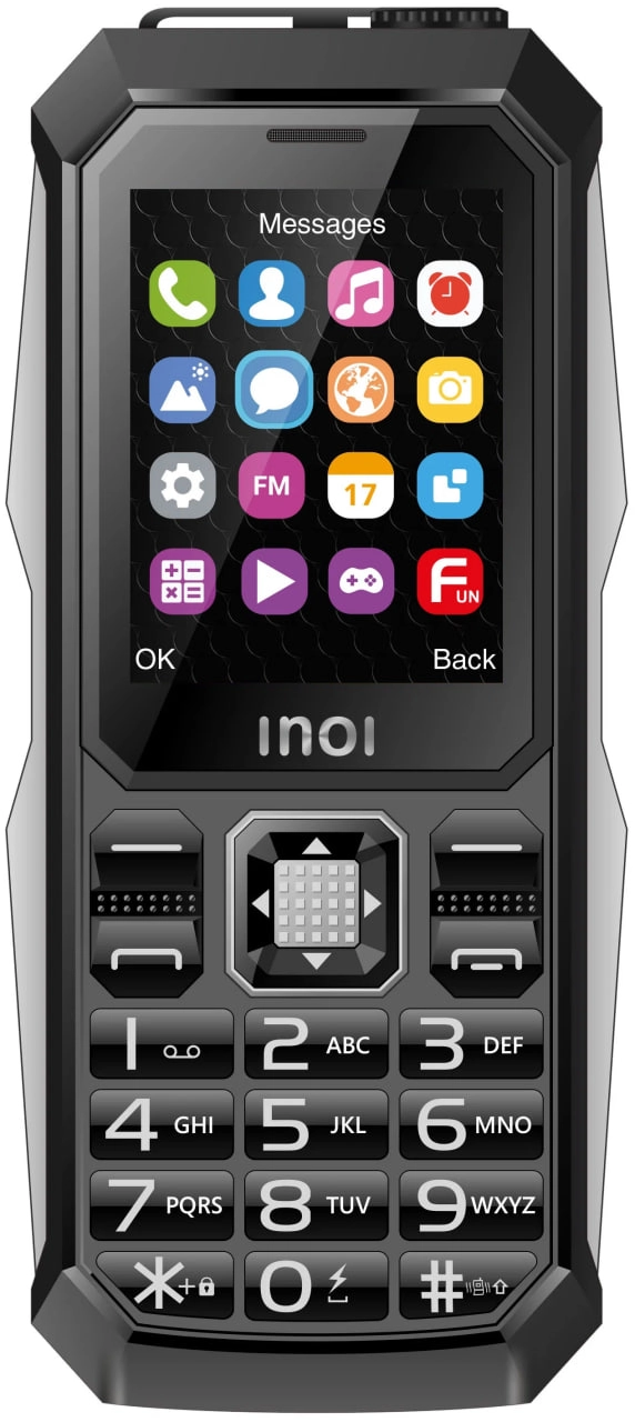 Телефон INOI 246Z 3 Sim черный недорого