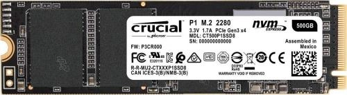 SSD Crucial 500 GB P1 NVME M.2 (CT500P1SSD8) купить