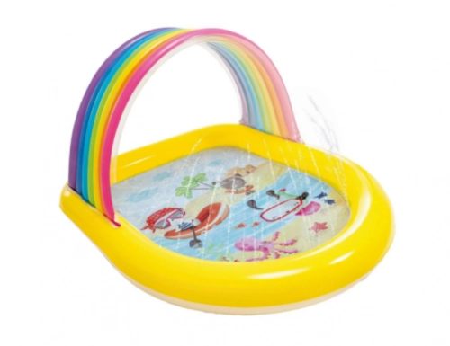 "Raduga" 57156 parda va fontan bilan bolalar shishiriladigan basseyni sotib olish