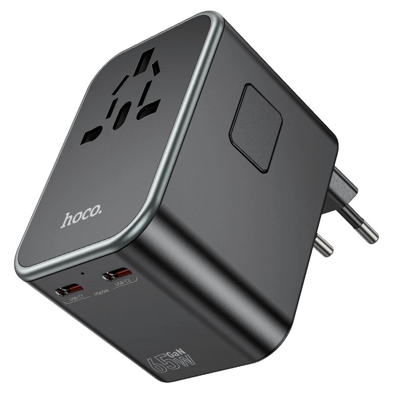 Зарядное устройство Hoco AC17 Universal Travel Adaptor купить