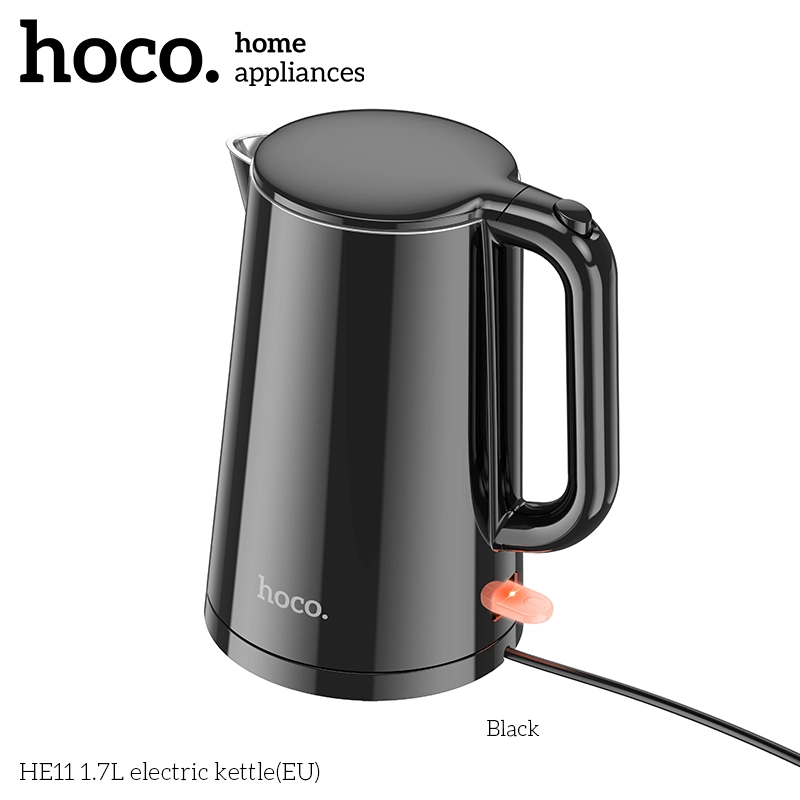 Чайник электрический Hoco HE11 черный - фото №2 Чайник электрический Hoco HE11 черный купить