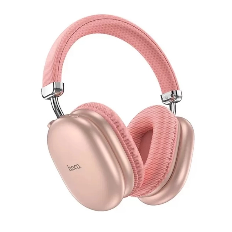 Беспроводные наушники Hoco W35 Max розовоые купить