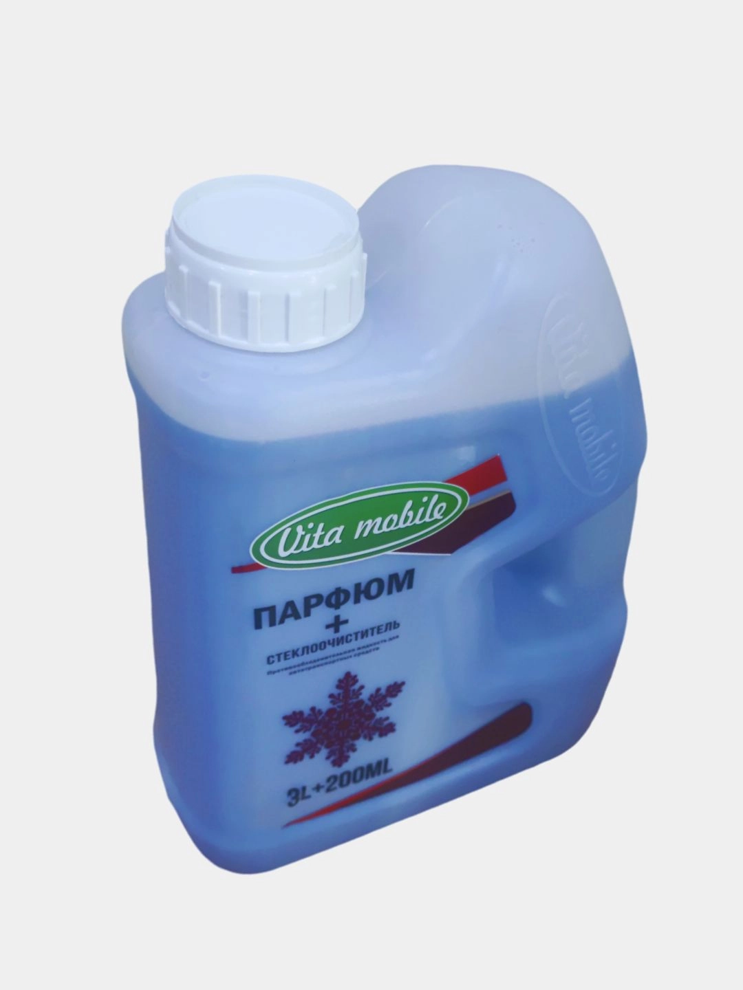 Ароматизированный стеклоочиститель VITA MOBILE -20 +60* незамерзайка+парфюм, 3.2 л синий недорого