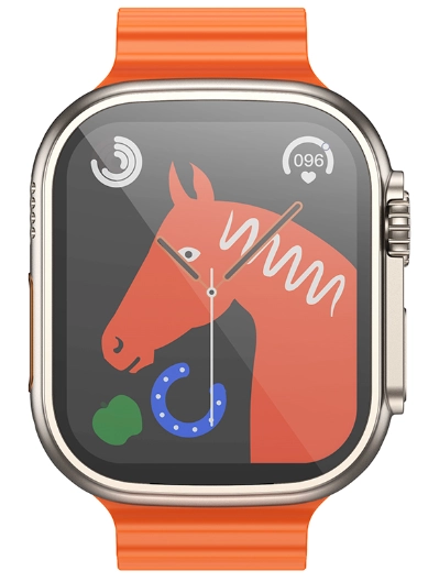 Смарт часы Borofone BD3 Ultra оранжевый недорого