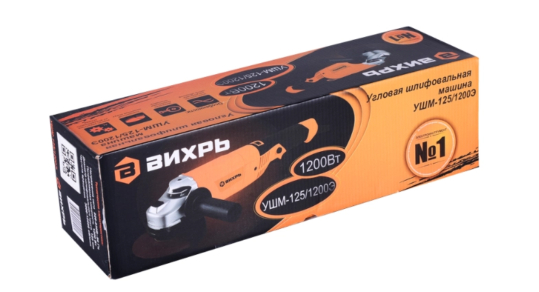 Vihr USHM-125/1200E burchakli silliqlash mashinasi bo'lib to'lash