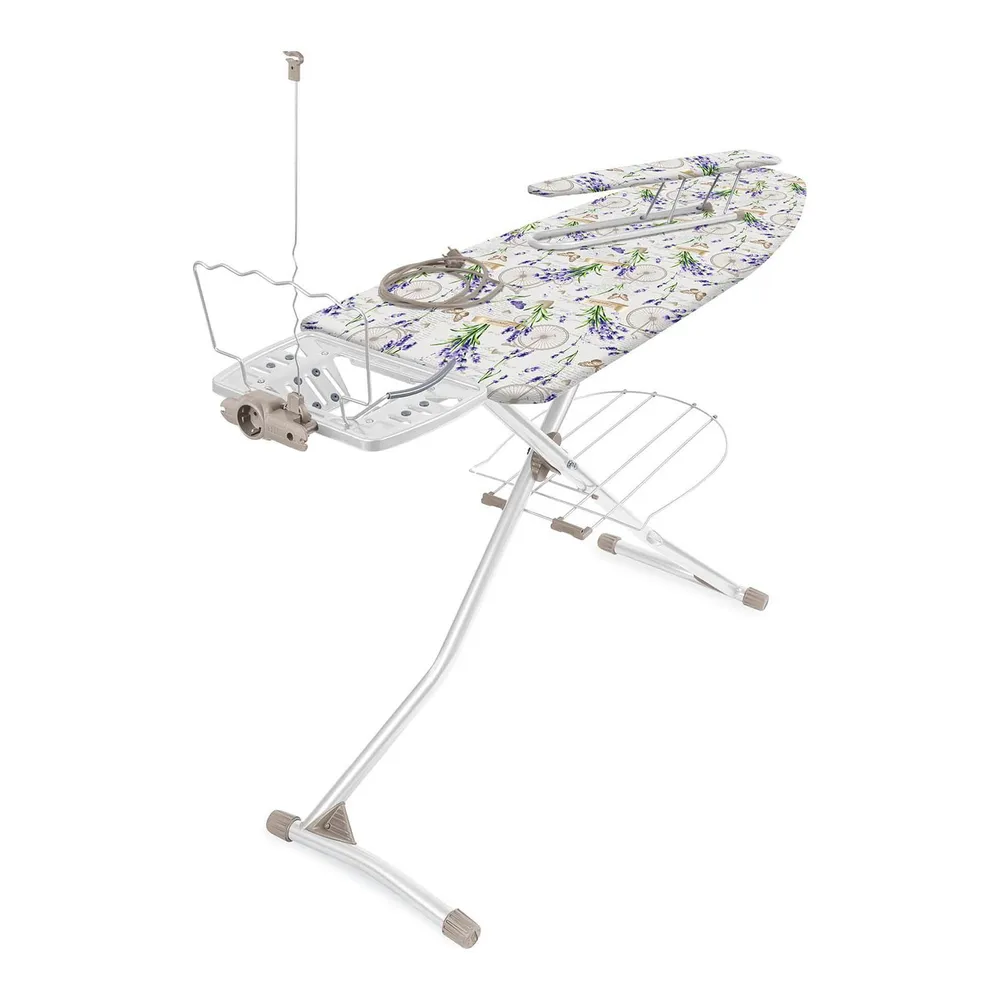 Гладильная доска Ника Grant НГ/18, Лаванда, напольная, металлическая, 122 x 40 см недорого