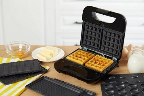 Сэндвичница со сменными панелями Hofmann SWM02SS-5/HF недорого