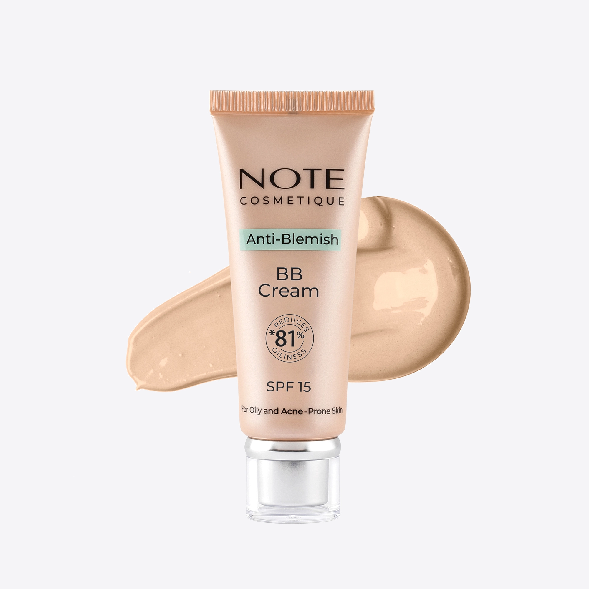 Tonal kremi NOTE BB CREAM ANTI BLEMISH 01 (30 ml) O'zbekistonda