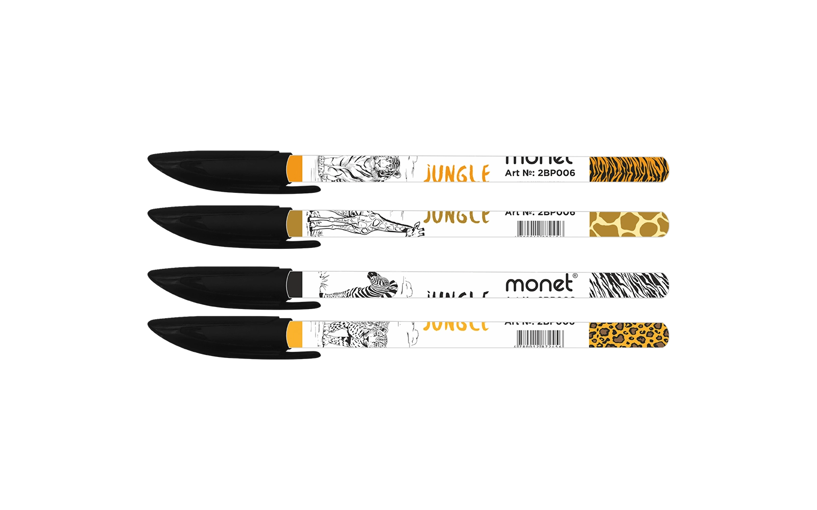 Шариковая ручка Monet Jungle 2BP006, синяя купить